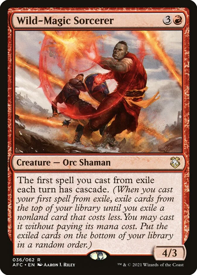 Wild-Magic Sorcerer 「AFC/36」「EN」