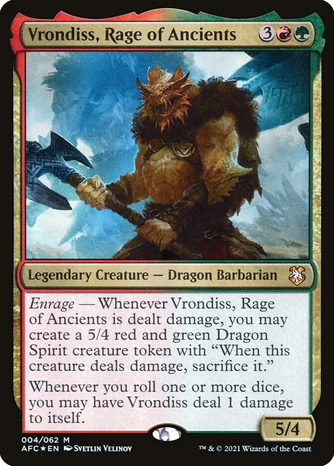 Vrondiss, Rage of Ancients 「AFC/4」「EN」