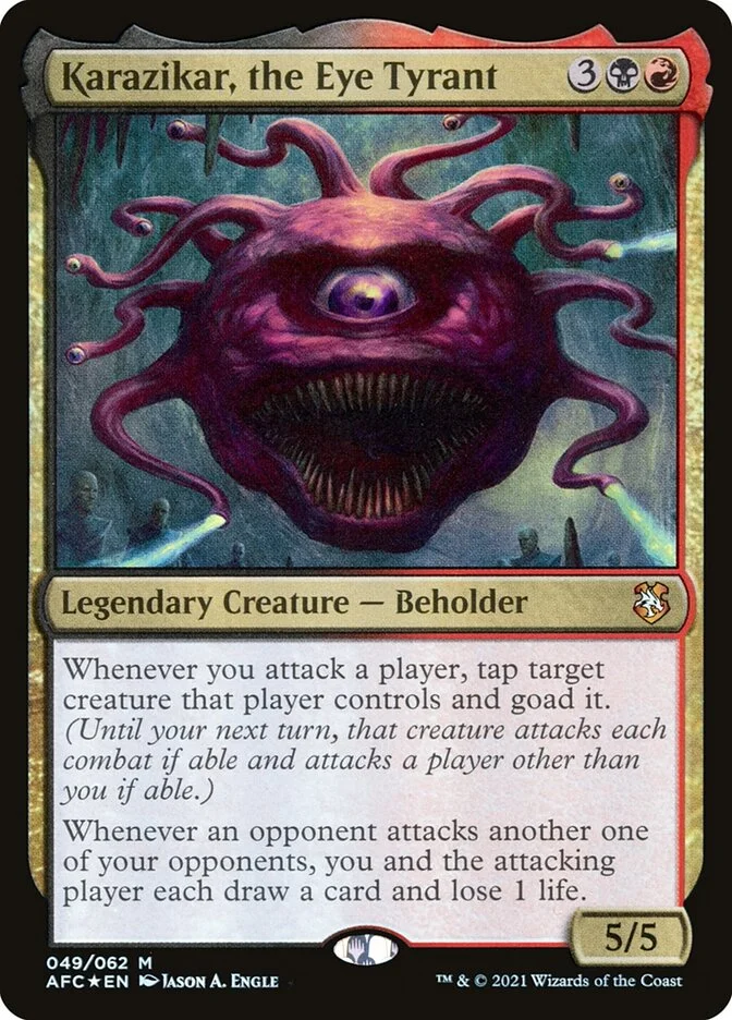 Karazikar, the Eye Tyrant 「AFC/49」「EN」