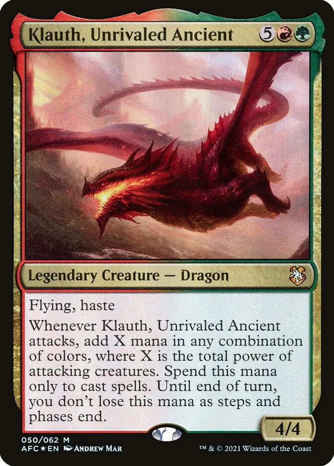 Klauth, Unrivaled Ancient 「AFC/50」「EN」