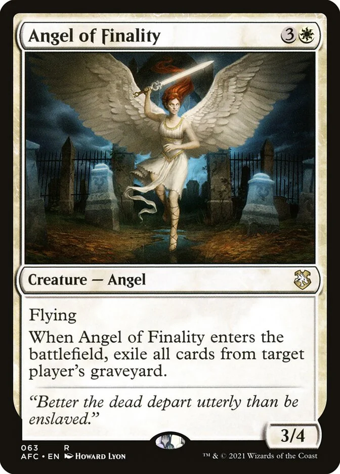Angel of Finality 「AFC/63」「EN」