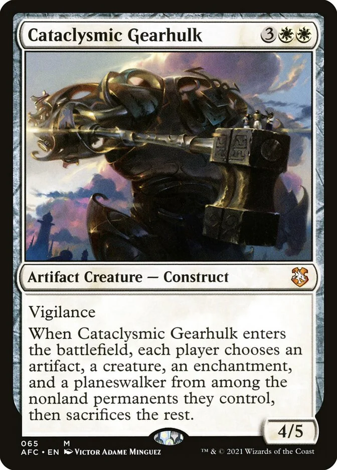 Cataclysmic Gearhulk 「AFC/65」「EN」