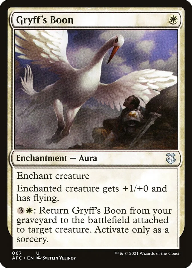 Gryff's Boon 「AFC/67」「EN」