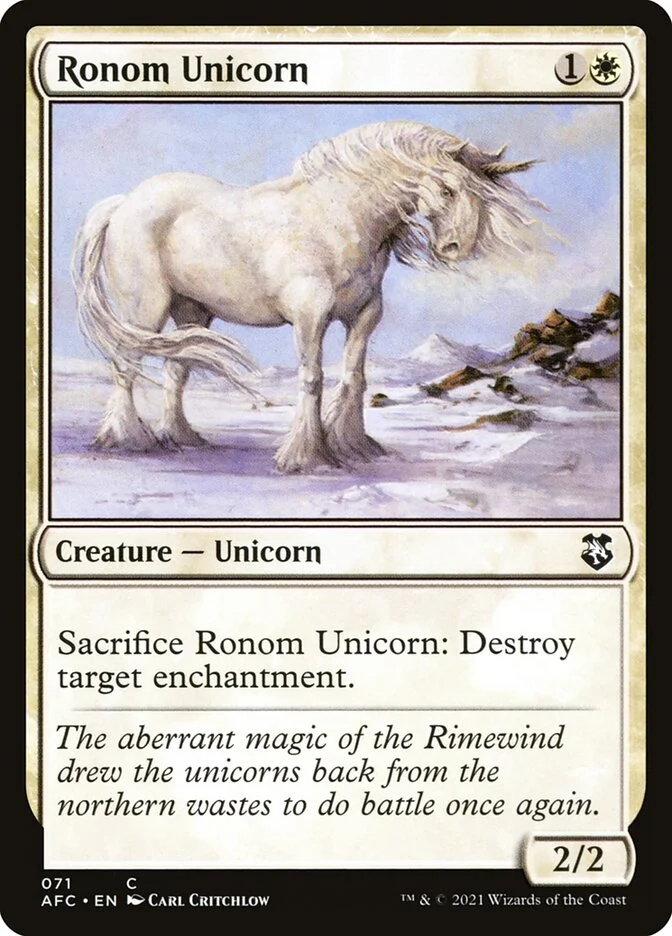 Ronom Unicorn 「AFC/71」「EN」