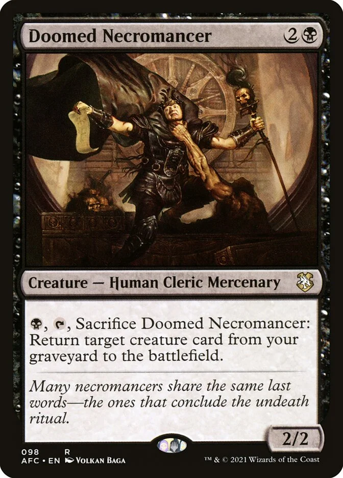Doomed Necromancer 「AFC/98」「EN」