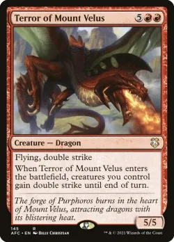Terror of Mount Velus #145 · Magic: The Gathering
