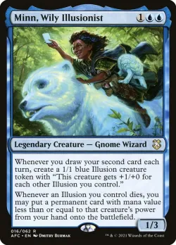 Minn, Wily Illusionist #16 · Magic: The Gathering