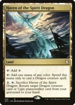 Haven of the Spirit Dragon #245 · Magic: The Gathering