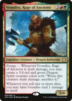 Vrondiss, Rage of Ancients #4 · Magic: The Gathering