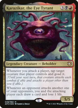 Karazikar, the Eye Tyrant #49 · Magic: The Gathering