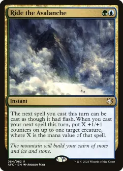Ride the Avalanche #54 · Magic: The Gathering