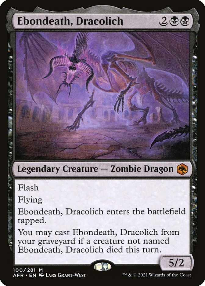 Ebondeath, Dracolich 「AFR/100」「EN」