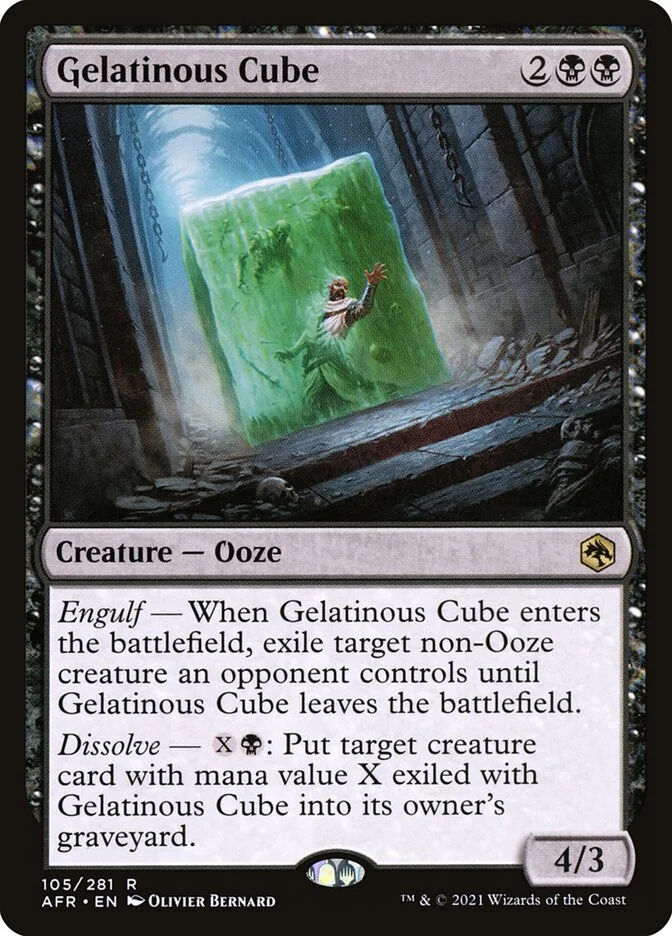 Gelatinous Cube 「AFR/105」「EN」