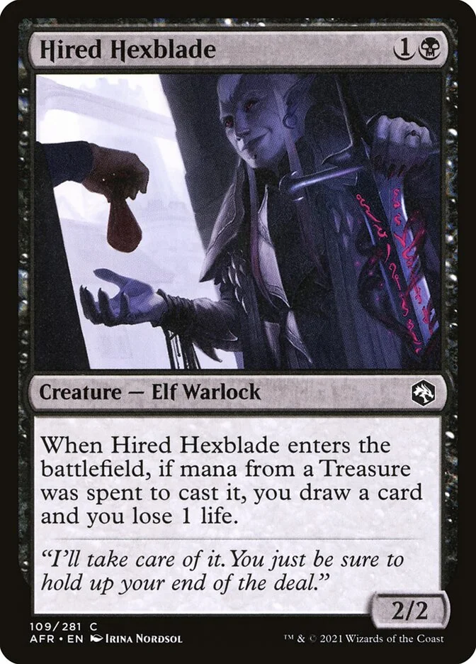 Hired Hexblade 「AFR/109」「EN」