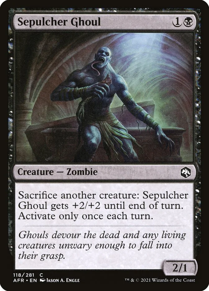 Sepulcher Ghoul 「AFR/118」「EN」