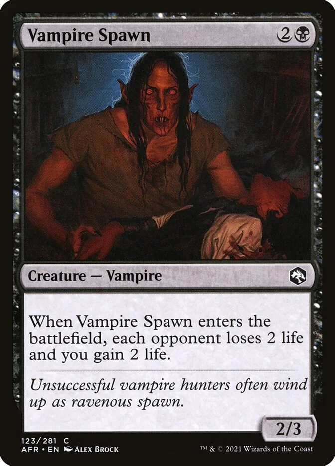 Vampire Spawn 「AFR/123」「EN」