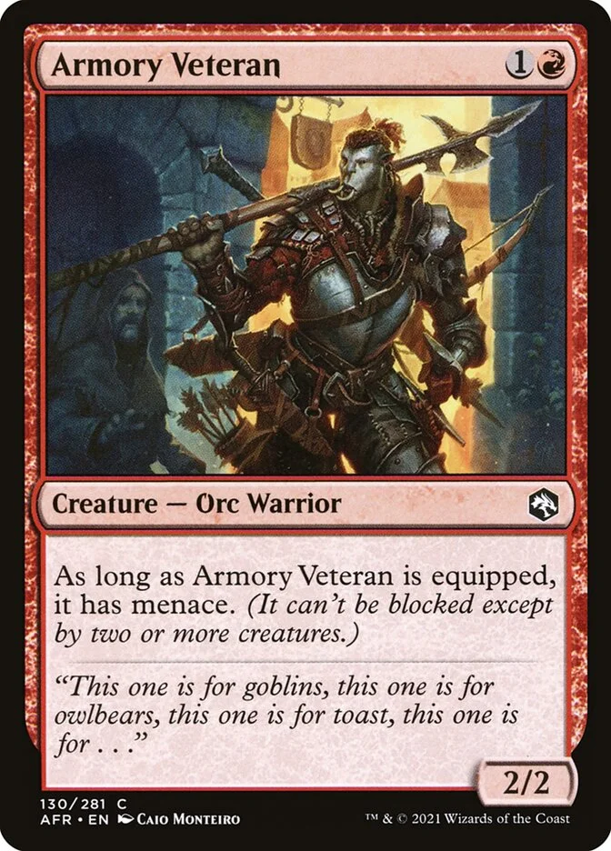 Armory Veteran 「AFR/130」「EN」