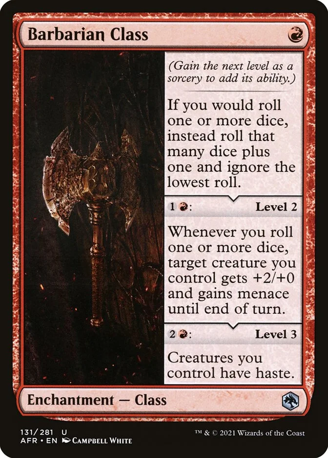 Barbarian Class 「AFR/131」「EN」