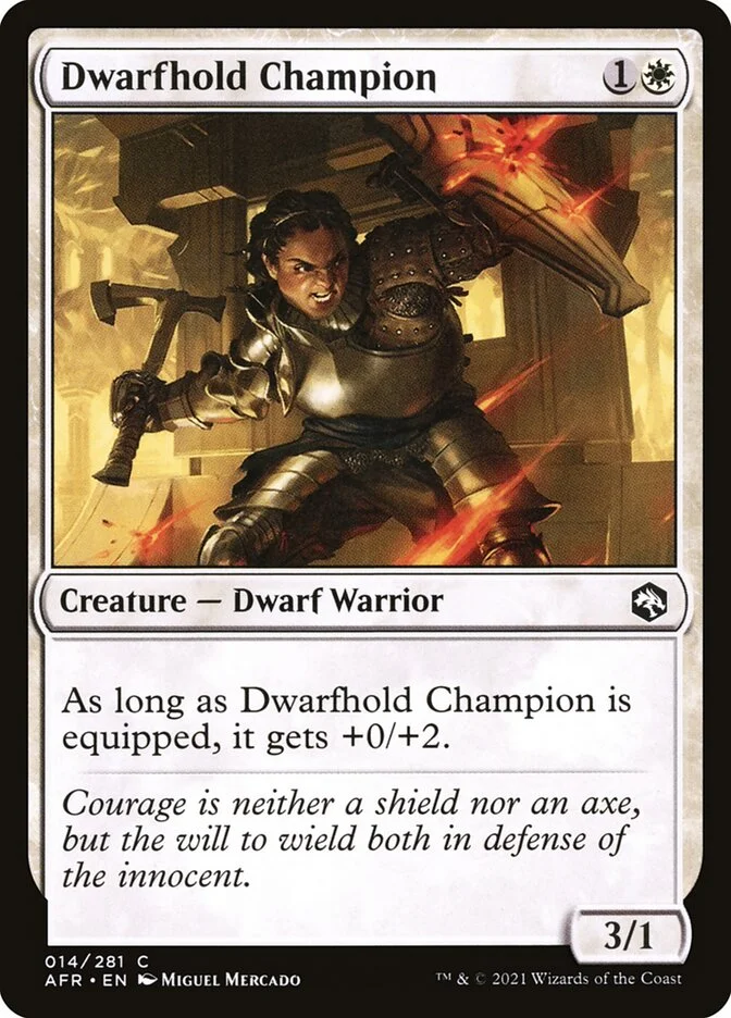 Dwarfhold Champion 「AFR/14」「EN」