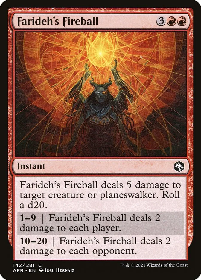 Farideh's Fireball 「AFR/142」「EN」
