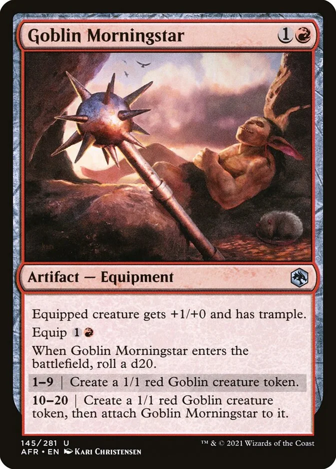 Goblin Morningstar 「AFR/145」「EN」