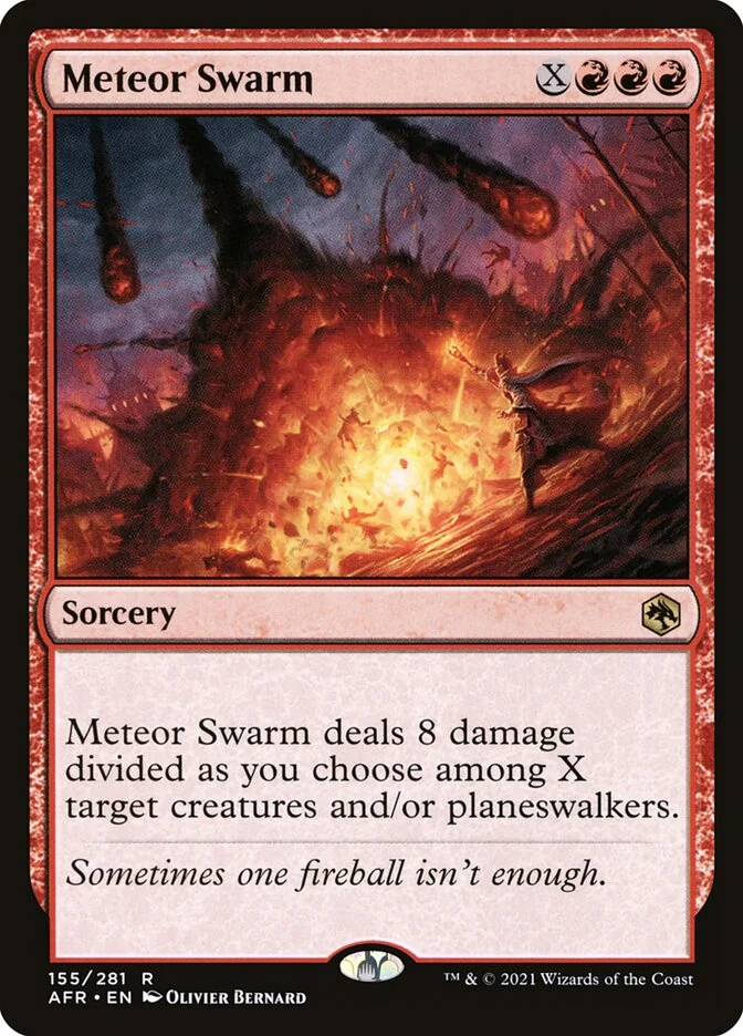 Meteor Swarm 「AFR/155」「EN」