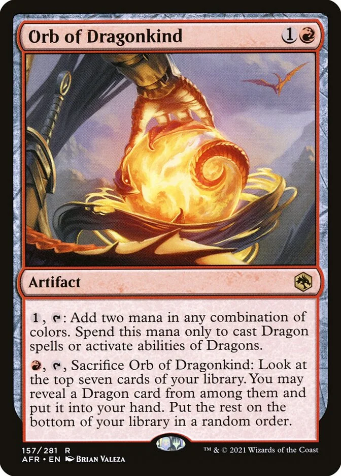 Orb of Dragonkind 「AFR/157」「EN」