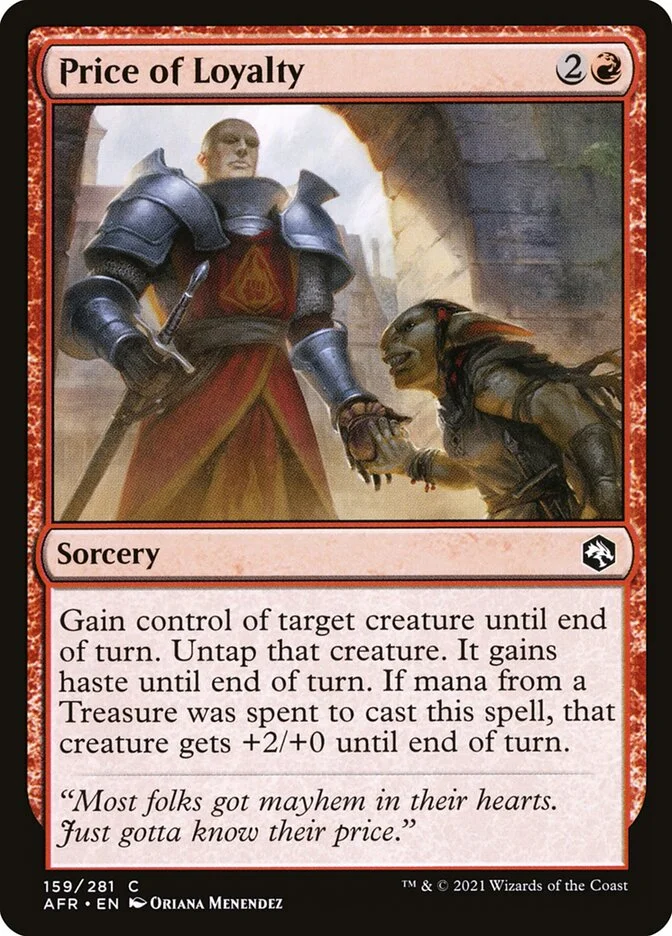 Price of Loyalty 「AFR/159」「EN」