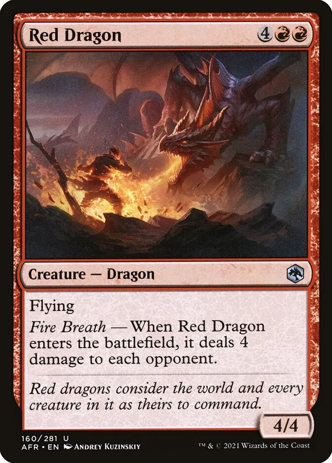 Red Dragon 「AFR/160」「EN」