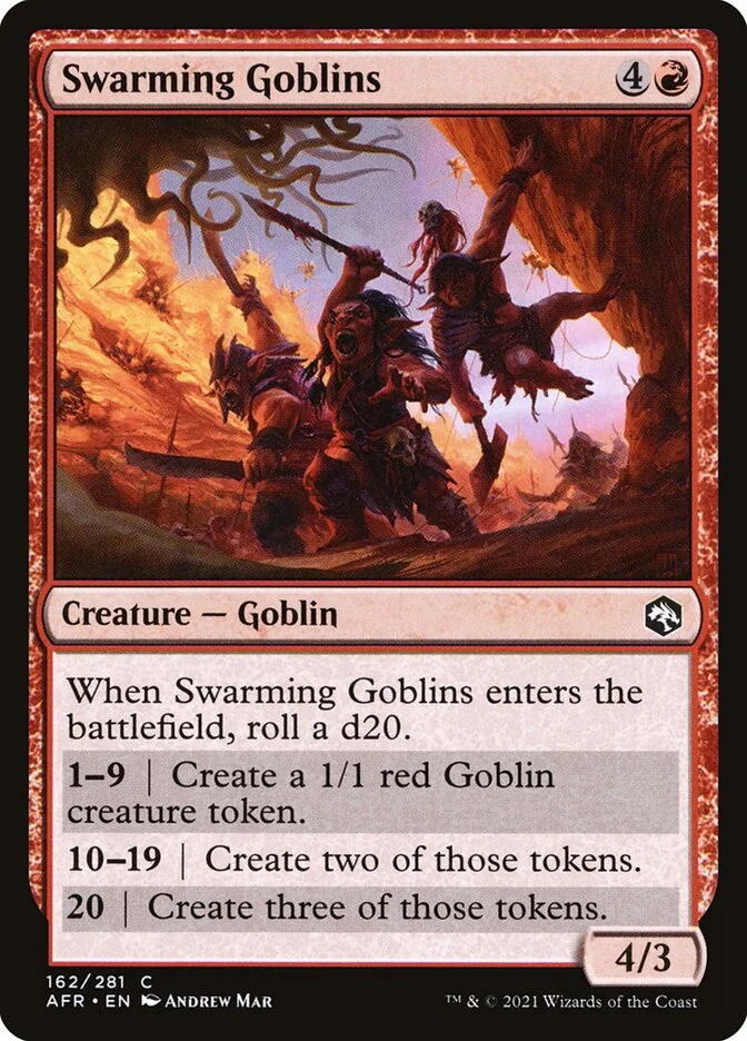 Swarming Goblins 「AFR/162」「EN」