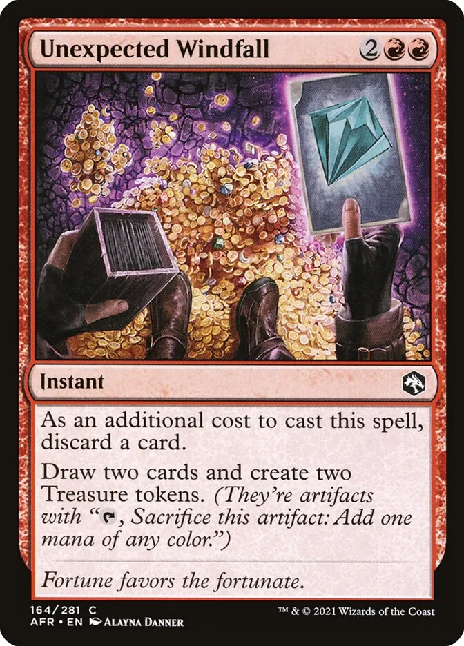 Unexpected Windfall 「AFR/164」「EN」