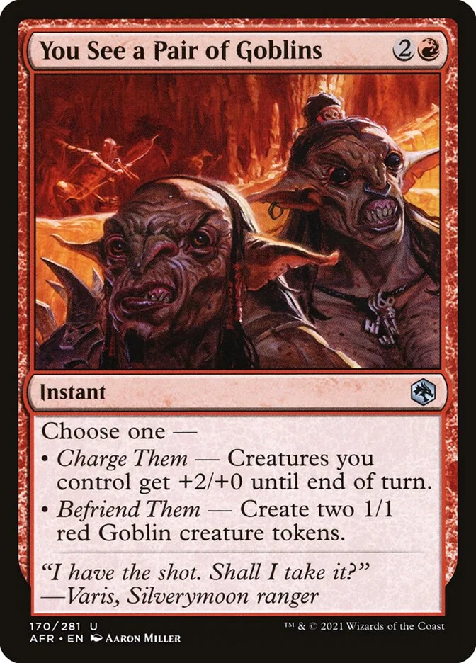 You See a Pair of Goblins 「AFR/170」「EN」