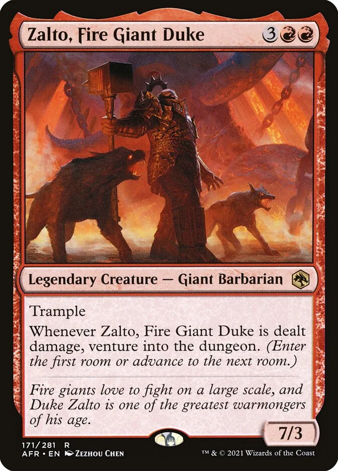 Zalto, Fire Giant Duke 「AFR/171」「EN」