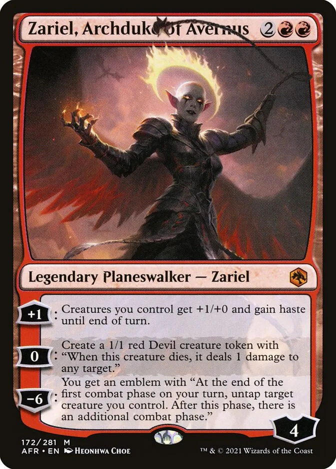 Zariel, Archduke of Avernus 「AFR/172」「EN」