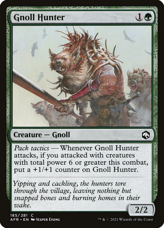Gnoll Hunter 「AFR/185」「EN」