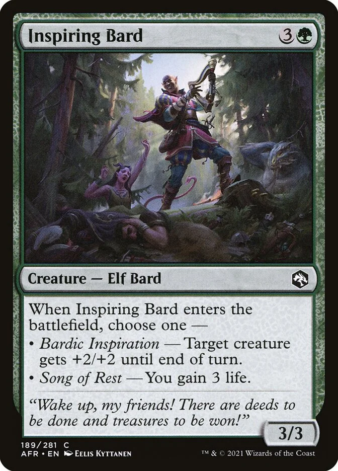 Inspiring Bard 「AFR/189」「EN」