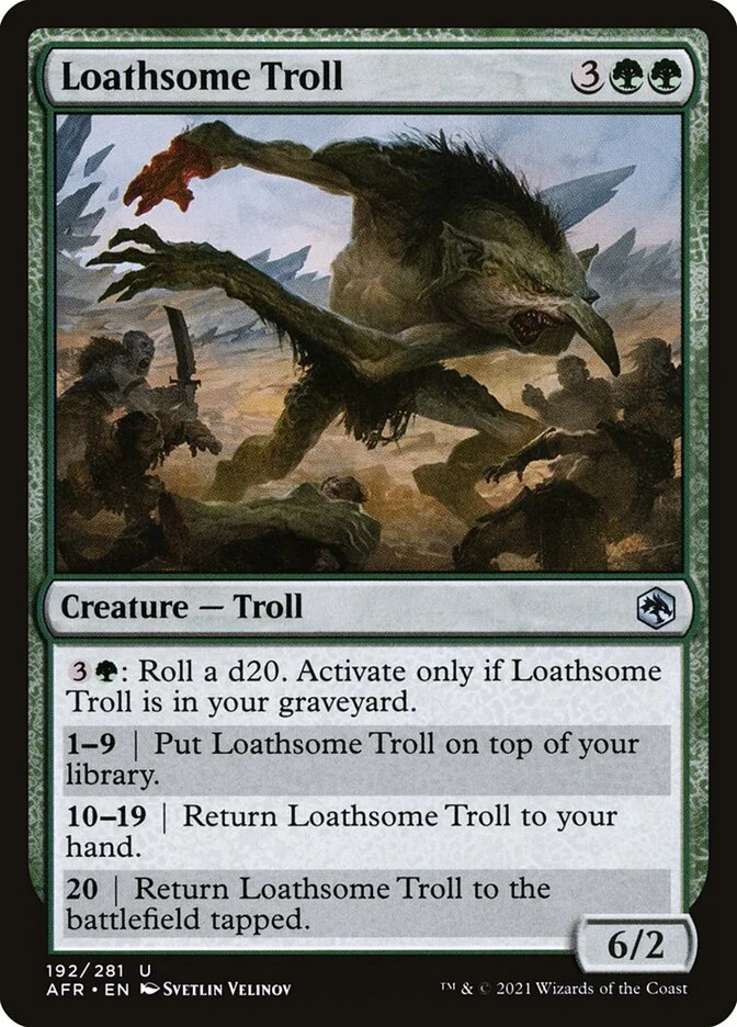 Loathsome Troll 「AFR/192」「EN」