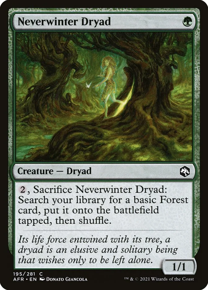 Neverwinter Dryad 「AFR/195」「EN」