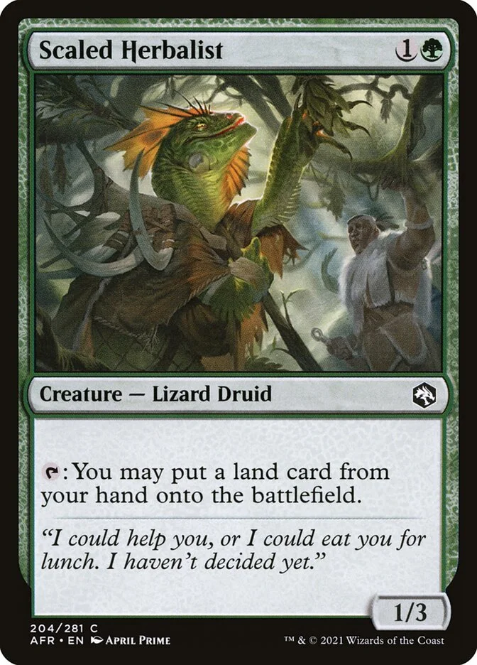 Scaled Herbalist 「AFR/204」「EN」