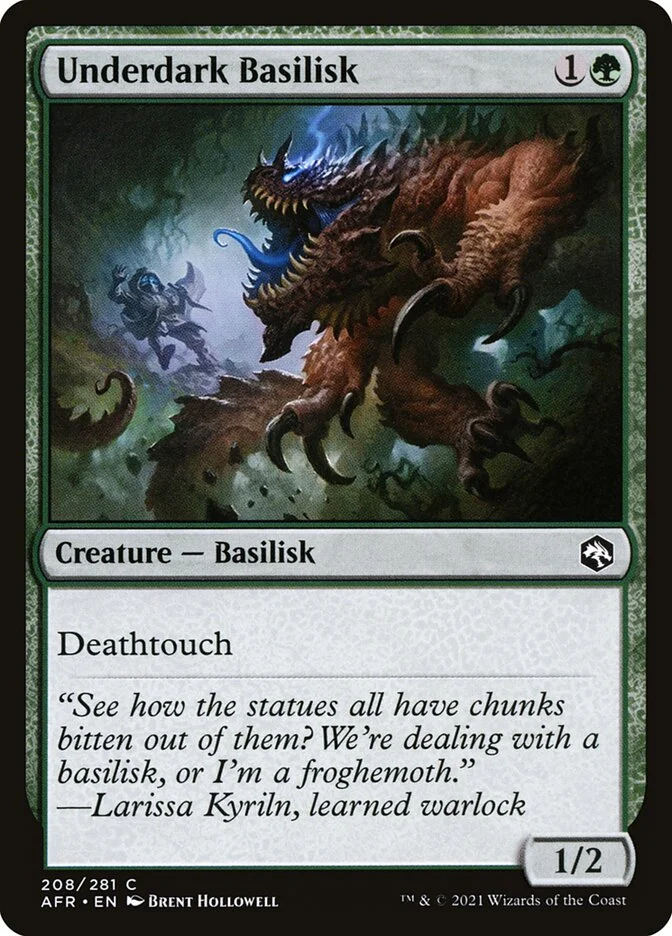 Underdark Basilisk 「AFR/208」「EN」