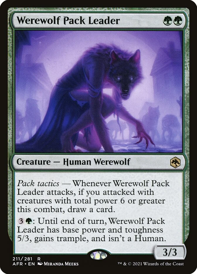 Werewolf Pack Leader 「AFR/211」「EN」