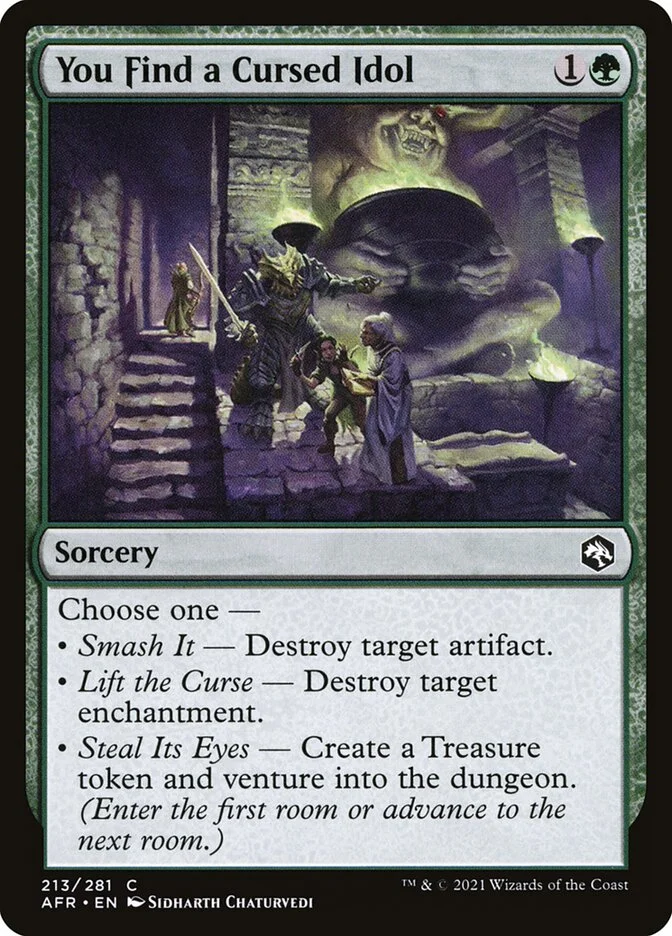 You Find a Cursed Idol 「AFR/213」「EN」