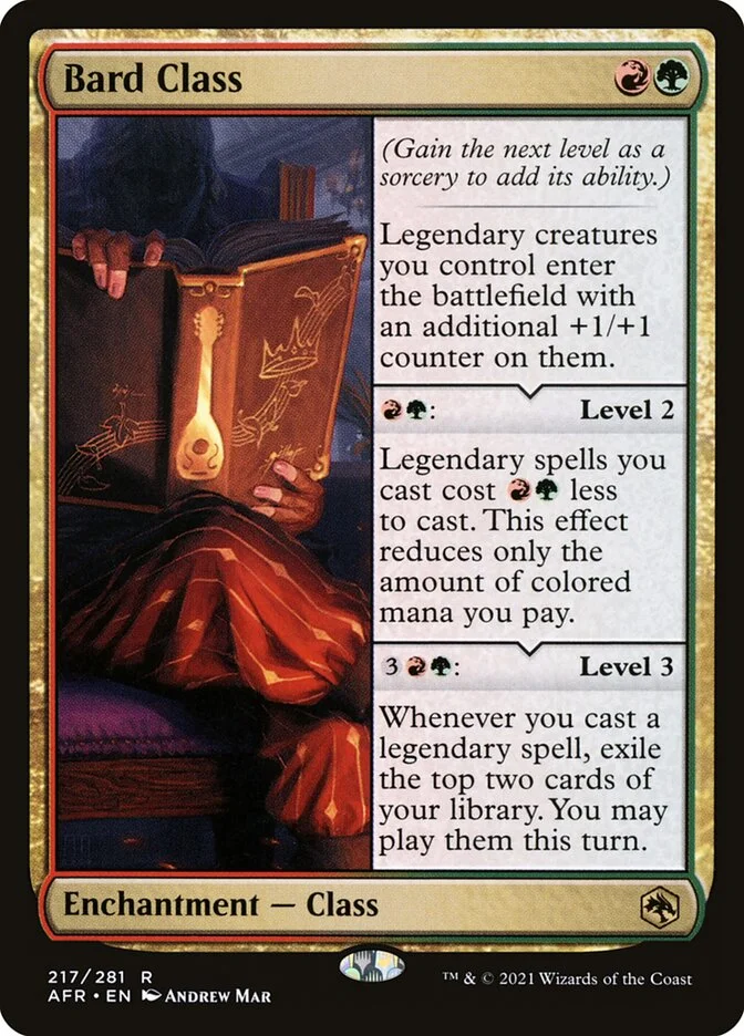 Bard Class 「AFR/217」「EN」