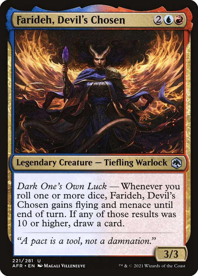 Farideh, Devil's Chosen 「AFR/221」「EN」