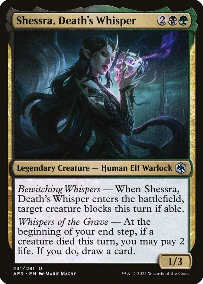 Shessra, Death's Whisper 「AFR/231」「EN」