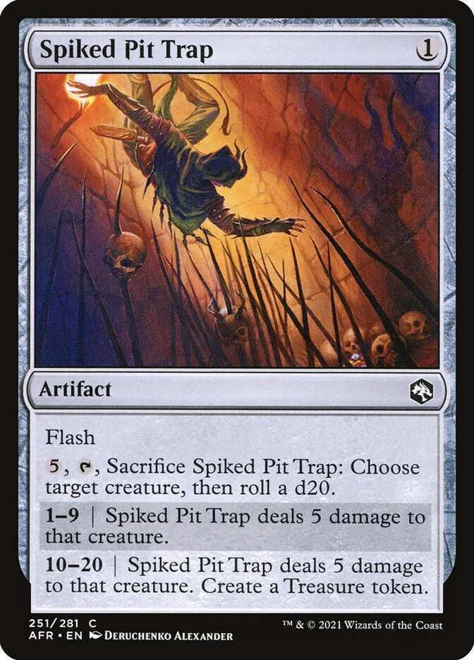 Spiked Pit Trap 「AFR/251」「EN」