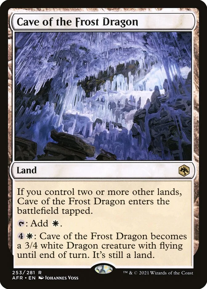Cave of the Frost Dragon 「AFR/253」「EN」