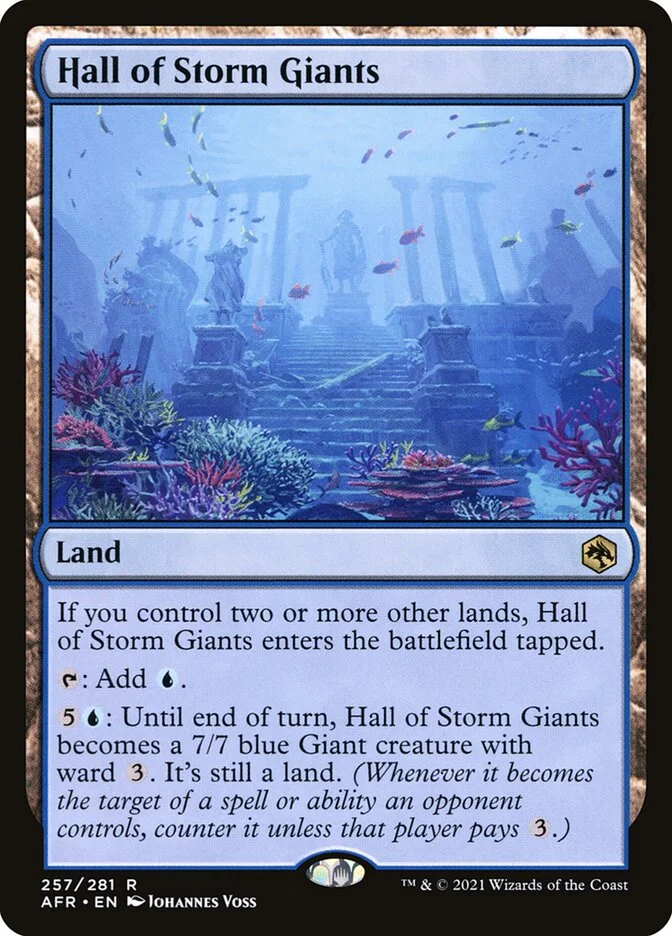 Hall of Storm Giants 「AFR/257」「EN」