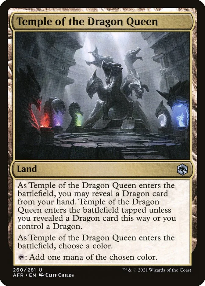 Temple of the Dragon Queen 「AFR/260」「EN」