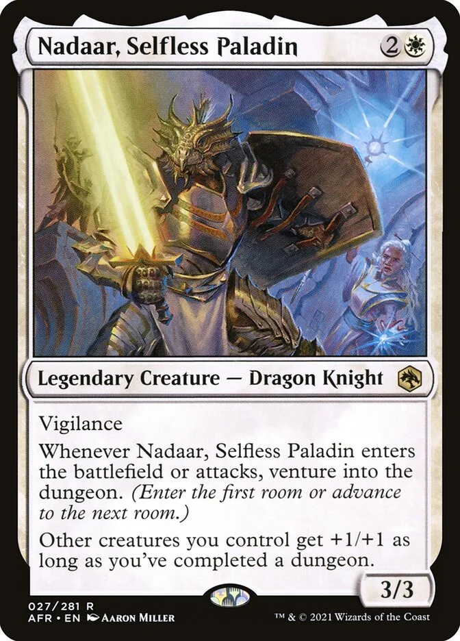 Nadaar, Selfless Paladin 「AFR/27」「EN」